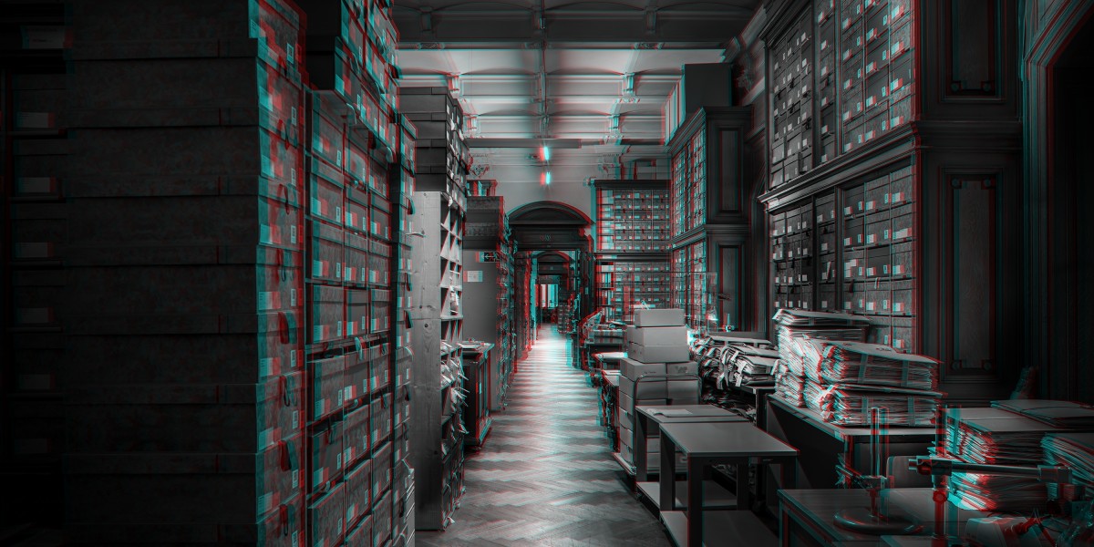 Arbeitsräume mit Herbarium im NHM Wien