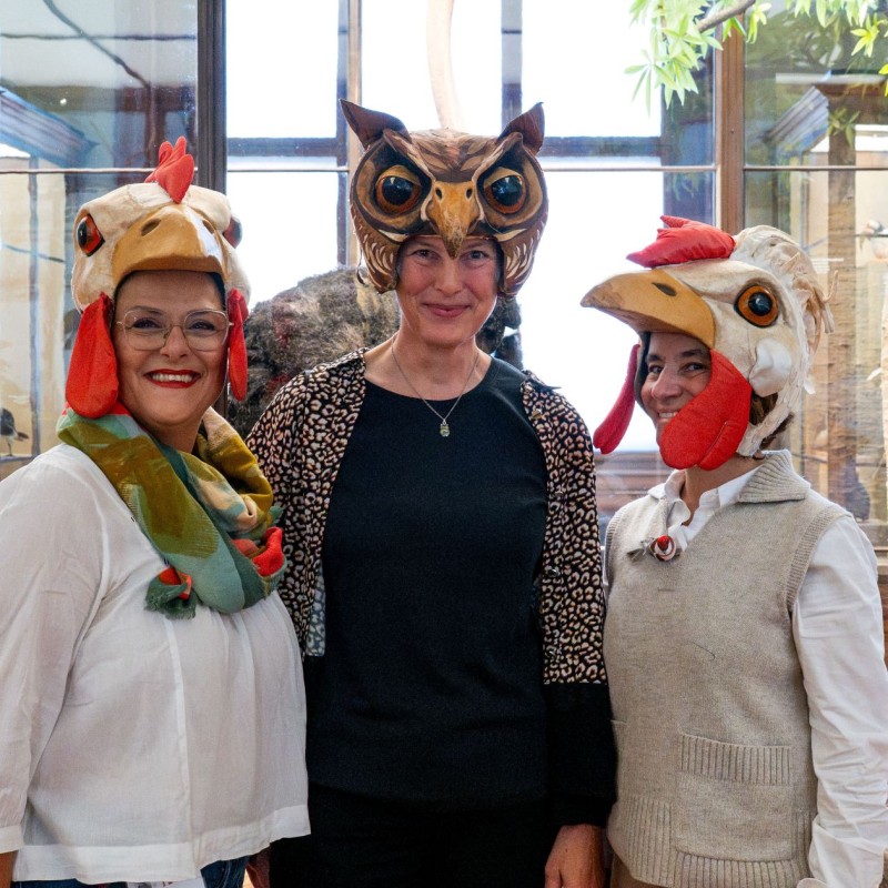 v. l. n. r.: Astrid Vuketich, Katrin Vohland, Irina Kubadinow