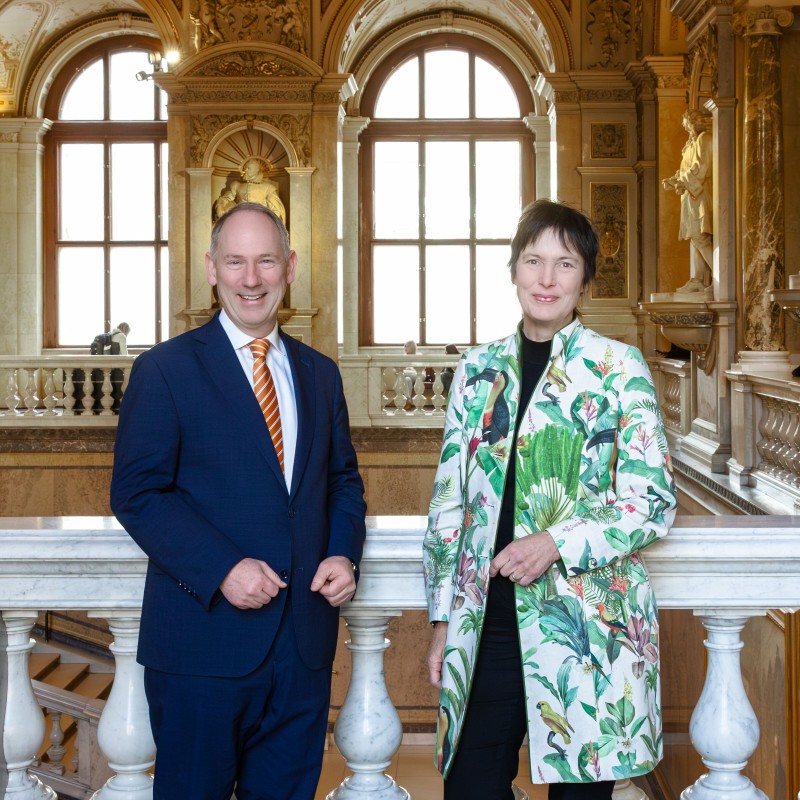 Dr. Katrin Vohland und Mag. Markus Roboch