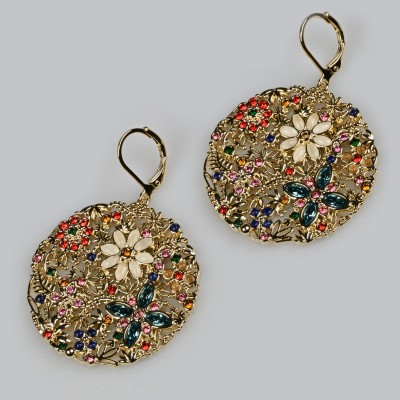 : Ohrhänger Edelsteinstrauß, © NHM Wien (Chloe Potter)