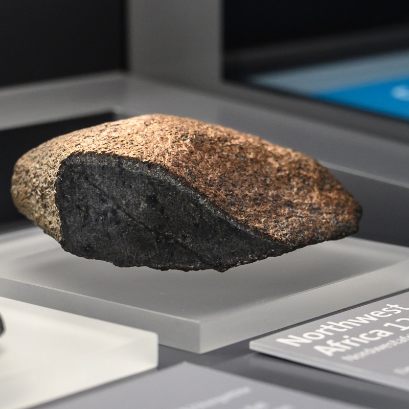 Martianmeteorite (c) NHM Vienna; Christina Rittmannsperger 