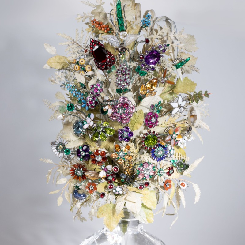 Edelsteinstrauß im NHM Wien