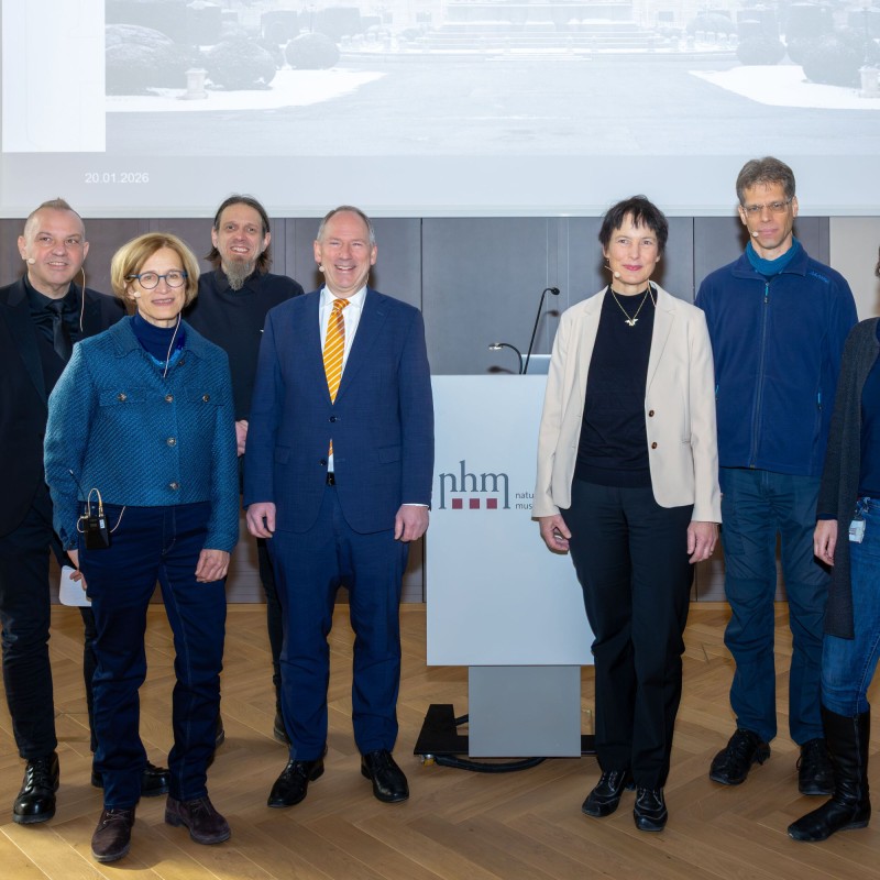 Jahrespressekonferenz 2026 des NHM Wien