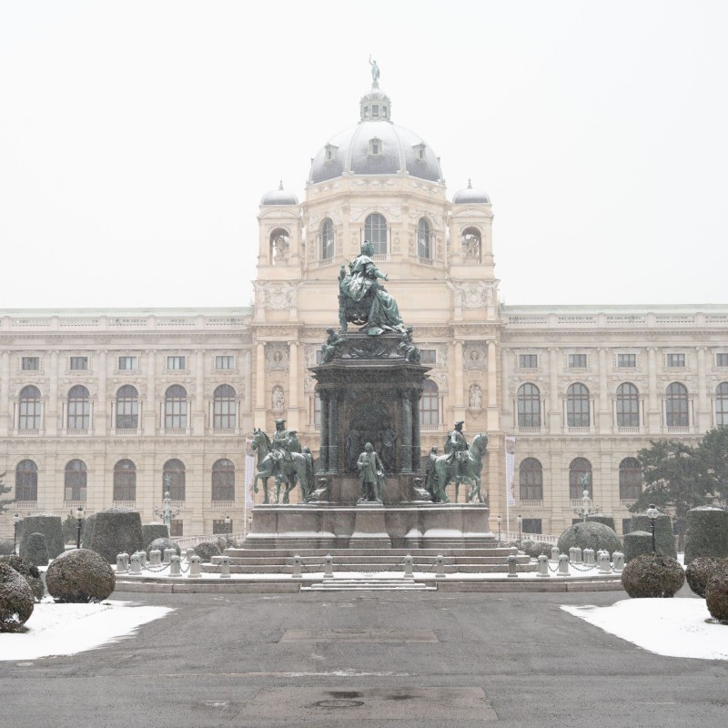 Außenansicht des NHM Wien