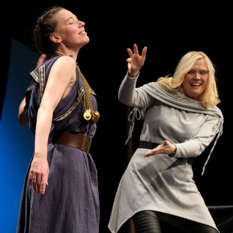 Karina Grömer beim Science Slam 2019