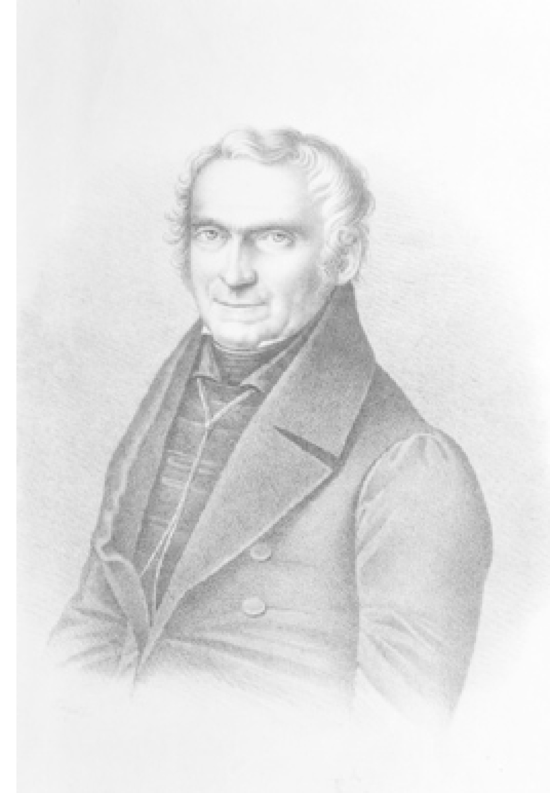 : Bust portrait of an older man with wavy hair and serious expression, wearing formal jacket and cravat. (AI-generated alt-text, generated with GPT-4.1-mini)