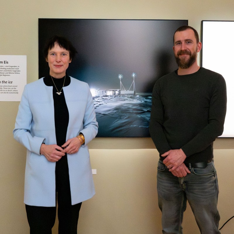 Katrin Vohland und Gregor
                                 Sailer